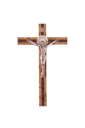 Wood Hanging Cross 1044