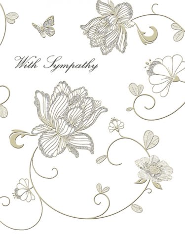 Sympathy Floral Pattern