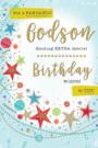 Godson Stars Birthday Card
