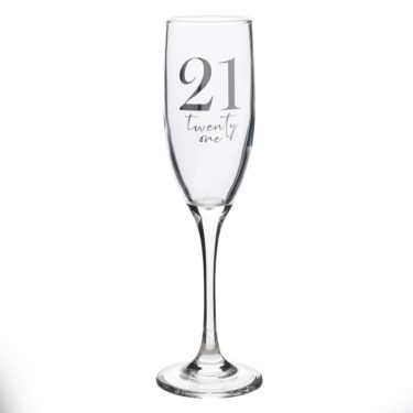 21st Champagne Flute MS159