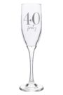 40th Champagne Flute MS161