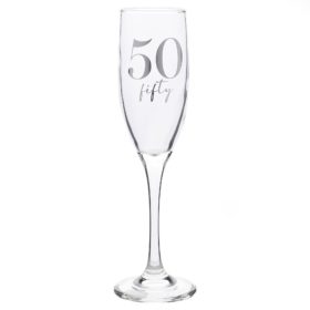 50th Champagne Flute MS162