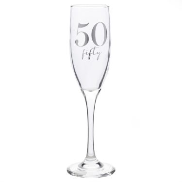 50th Champagne Flute MS162