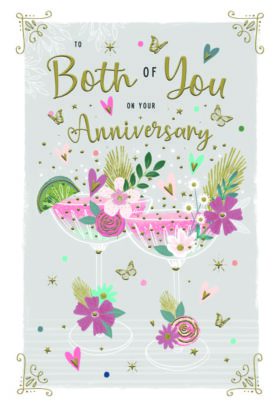 To Both of You Anniversary Card