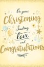 Christening Congratulation Card