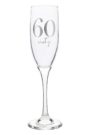 60th Champagne Flute MS163