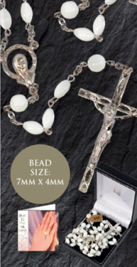 Mother Of Pearl Rosary 6257