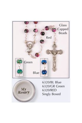 Glass Rosary 6320