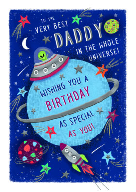 Daddy Birthday Card