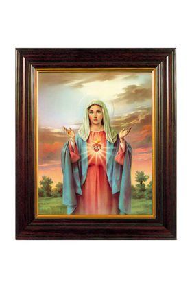 Sacred Heart Mary Picture