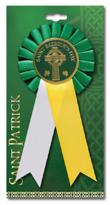 Saint Patricks Day Rosette 8543