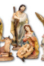 Nativity Resin Figures 4 1/2""