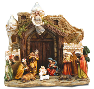 Resin Nativity 11 Figures 89632