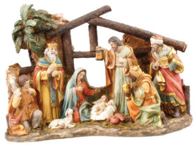 Resin Nativity 8 Figures 89639