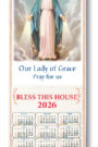 Lady Of Grace Wood Scroll Calendar
