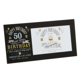 Birthday Frame 50th