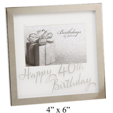 40th Birthday Frame FS