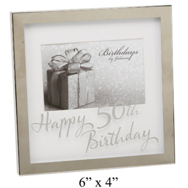 50th Birthday Frame FS