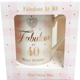 Fabulous 40th Birthday Mug