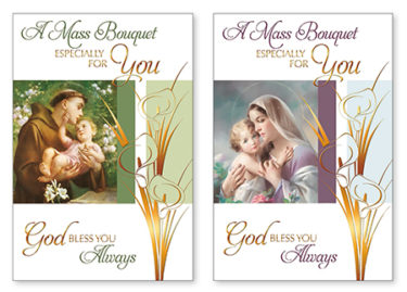Mass Bouquet Card 20124