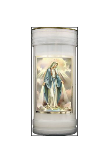 Our Lady Of Grace Candle