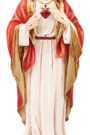 Sacred Heart Statue Renaissance