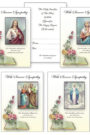 Sympathy Mass Card 21212