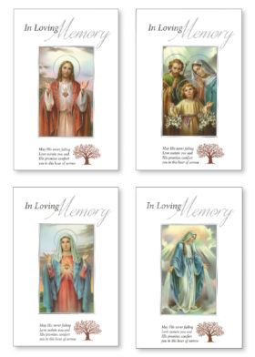Sympathy Mass Card 21207