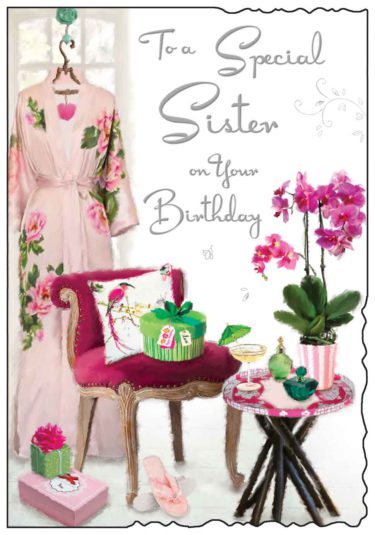 Sister Birthday Card Presents