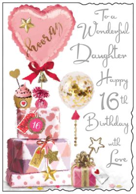 Daughter 16th Birthday Wishes
