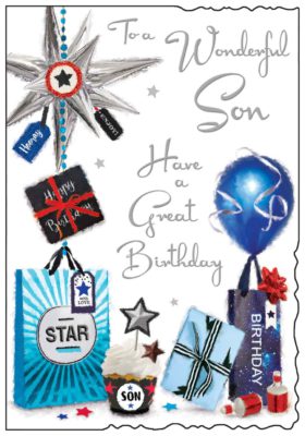 Son Birthday Card Presents
