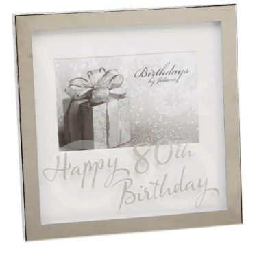 80th Birthday Frame FS